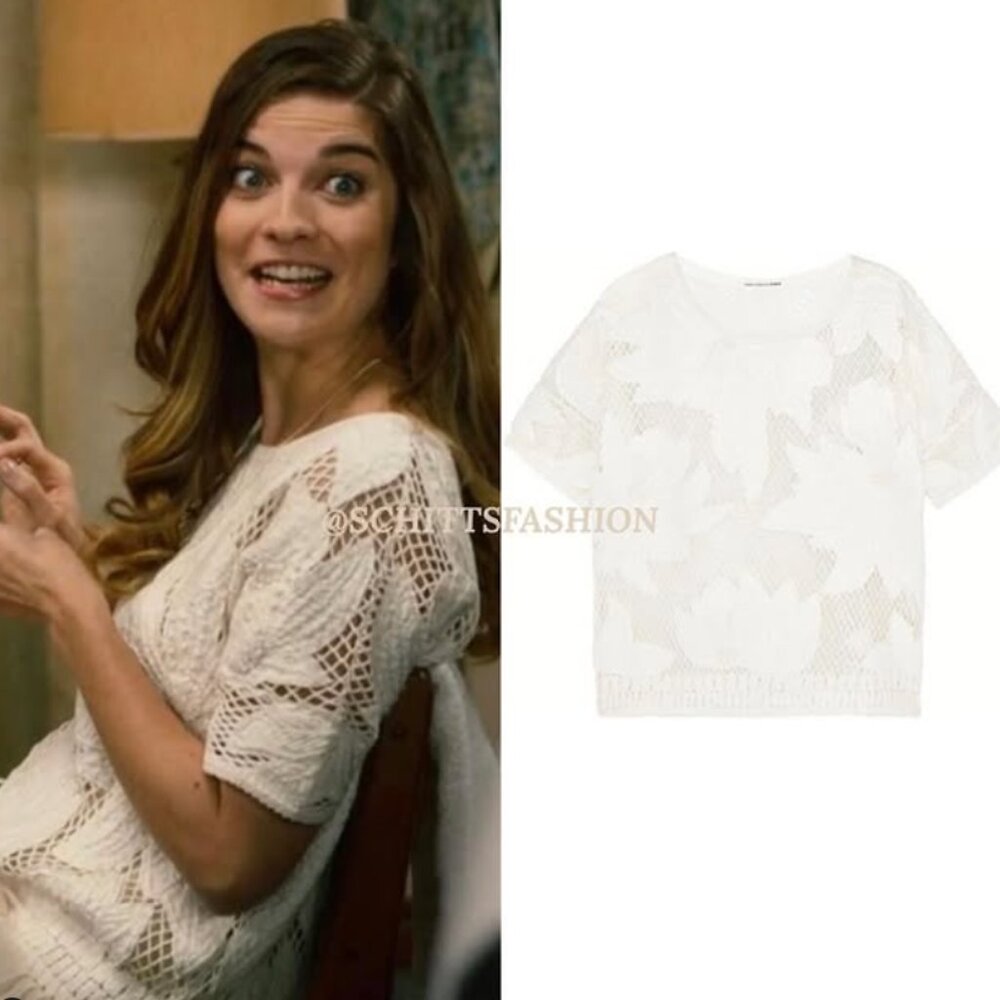 ASO Alexis Rose Schitts Creek Isabel Marant Etoile Top